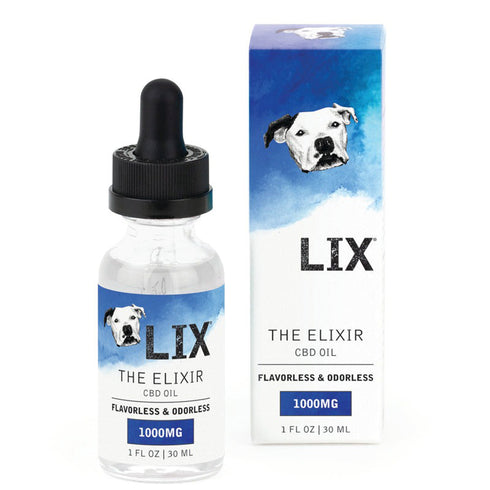 Lix Elixir for Dogs CBD Oil 1000mg - Poudre Pet and Feed Supply